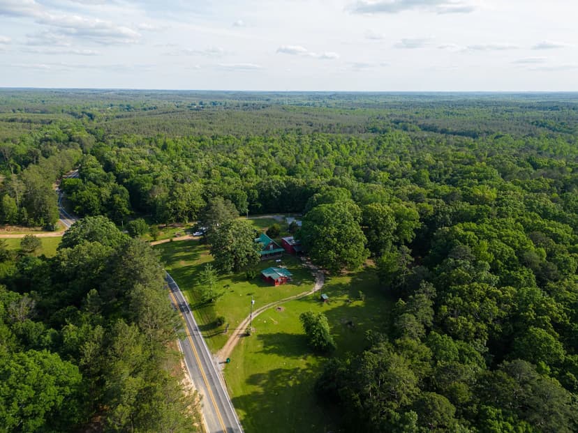 80 Acres with a Home & Cabin in Yalobusha County, MS