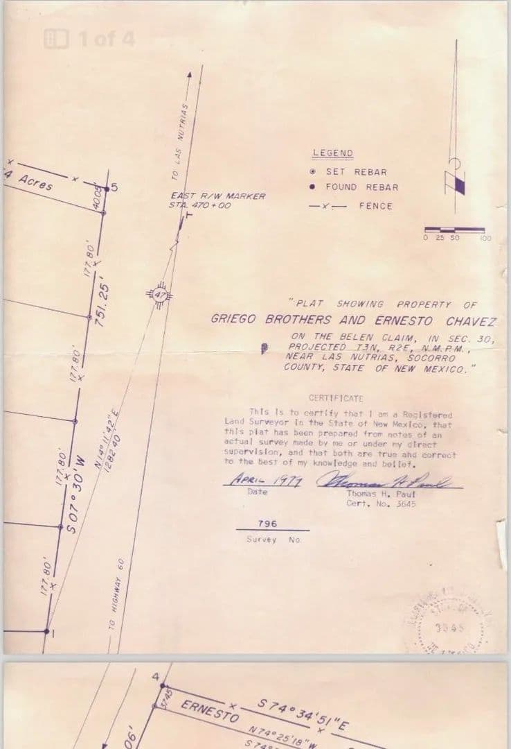 4.47 Acres of Land for Sale in Veguita, New Mexico - Veguita, New Mexico, 87062