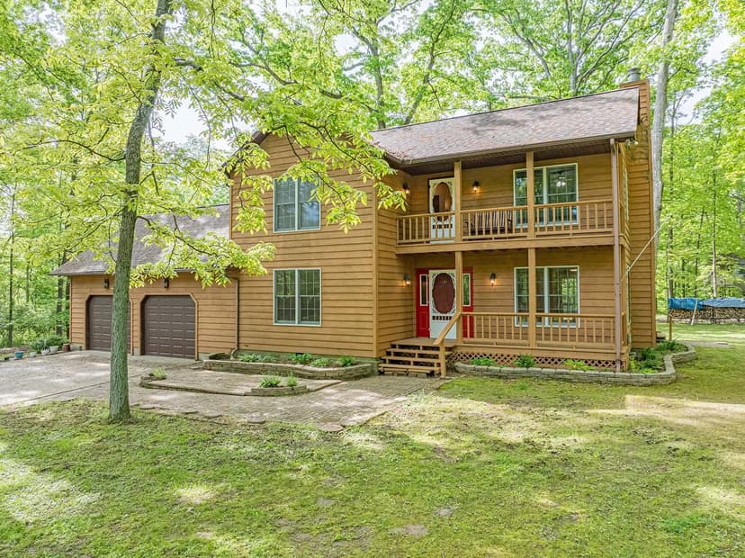 Secluded Cedar-Sided home on 20 acres!
