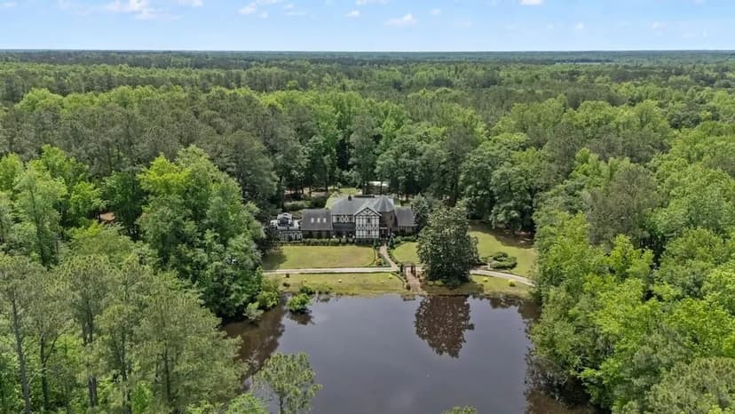 UPDATED!!  130+/- Acres Secluded Home Property in Robeson County, NC