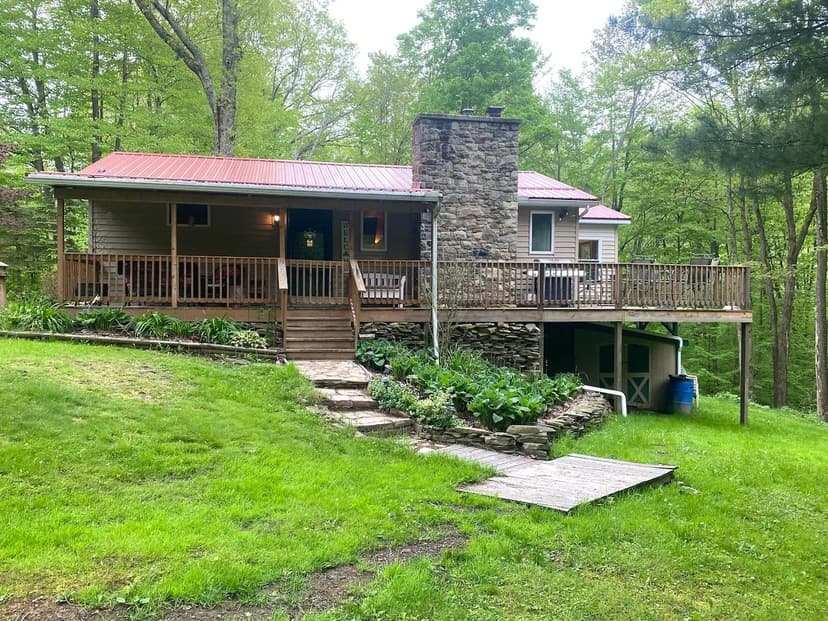 Country Home with Creek on 3 acres in Scio NY 5749 Comfort Hollow Road