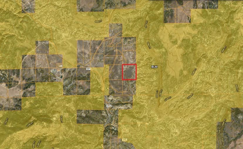 Vacant Land For Sale Bordering Public Land, BLM in Colorado