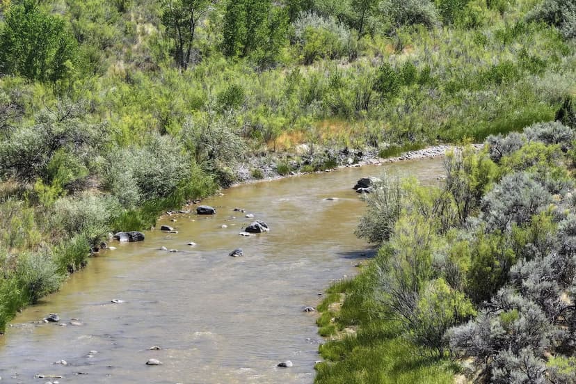 Colorado Waterfront Land For Sale Bordering BLM