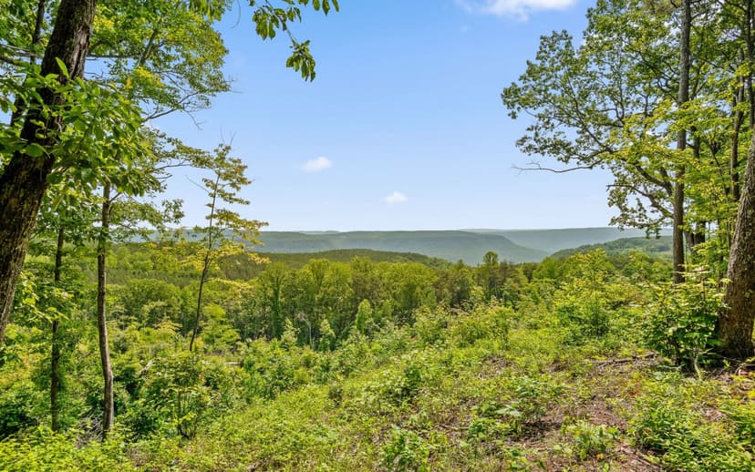 Exceptional 1.29± acre BLUFF HOMESITE with EASTERN VIEWS