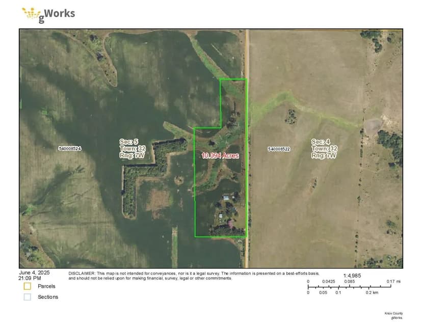 Acreage For Sale 89331 518 Ave.,  Niobrara, Nebraska