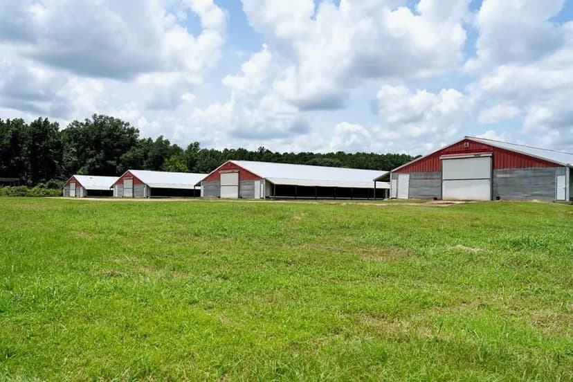 6 House Poultry Broiler Turnkey Farm with 40 Acres SW MS