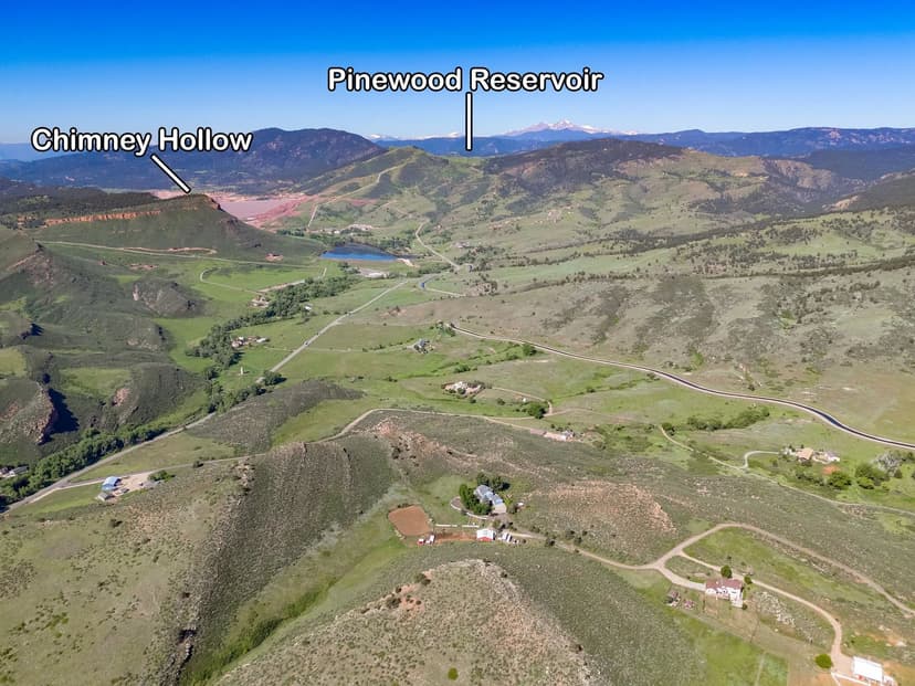 40+ Acre Foothills Estate with Barn & Panoramic Views