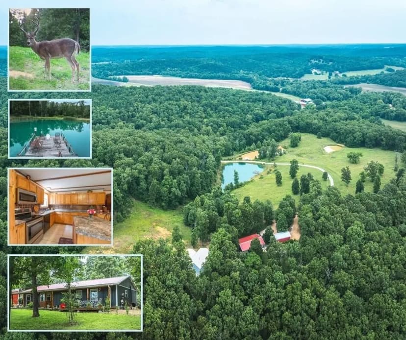 76 +/-  homestead, caves, lakes OH MY! Cook Station Mo