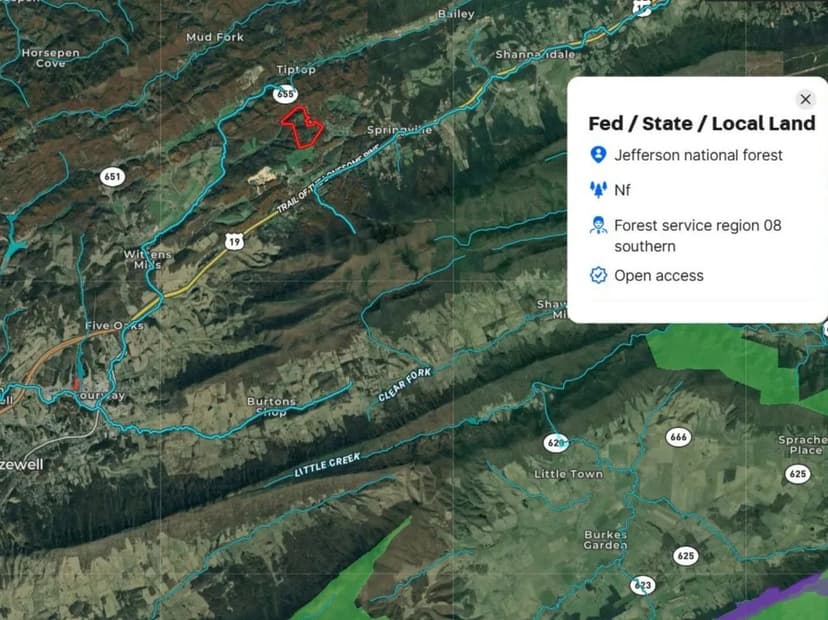 Mountain Magic: 147+/- Unrestricted Acres with Private Pond in Tazewell County, Virginia