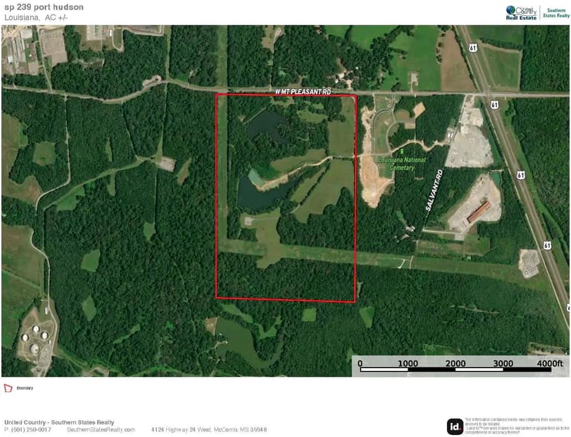 East Baton Rouge Recreational Land for Sale 