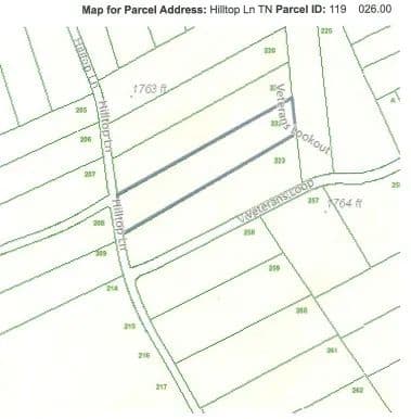 5.60 AC W/ MOSTLY LEVEL / TOTALLY WOODED / MTN VIEWS IN THE COUNTRY