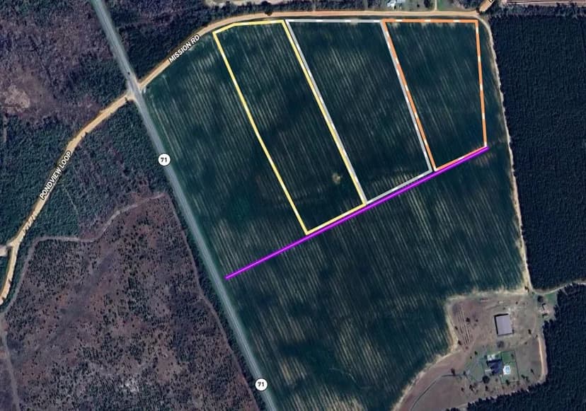 3- 10 Acre Homesite Tracts Hwy 71 & Mission Buy 1 or all