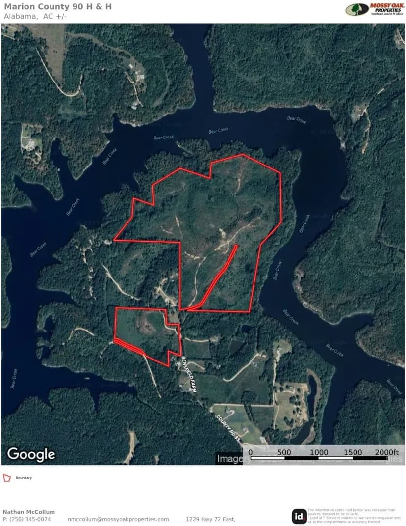 Upper Bear Creek Lake Development Opportunity