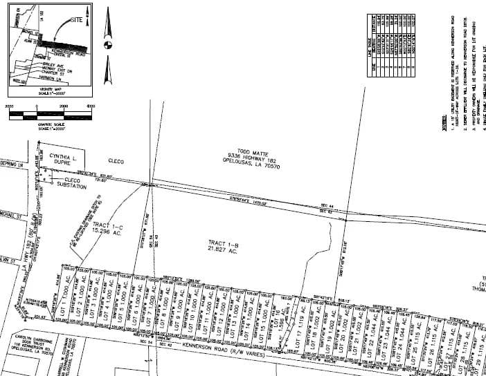 37.123 Acres, Corner of La. Hwy. 182 and Kennerson Road, Opelousas