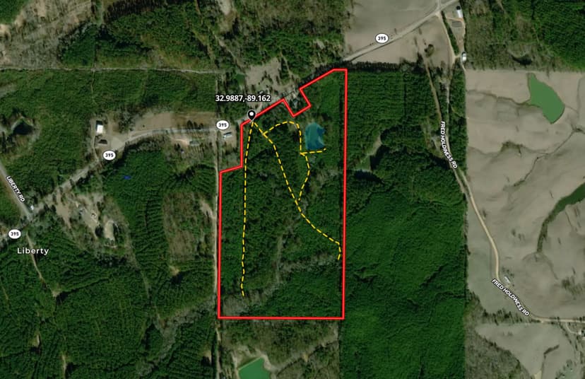 70 Acres in Winston County, MS