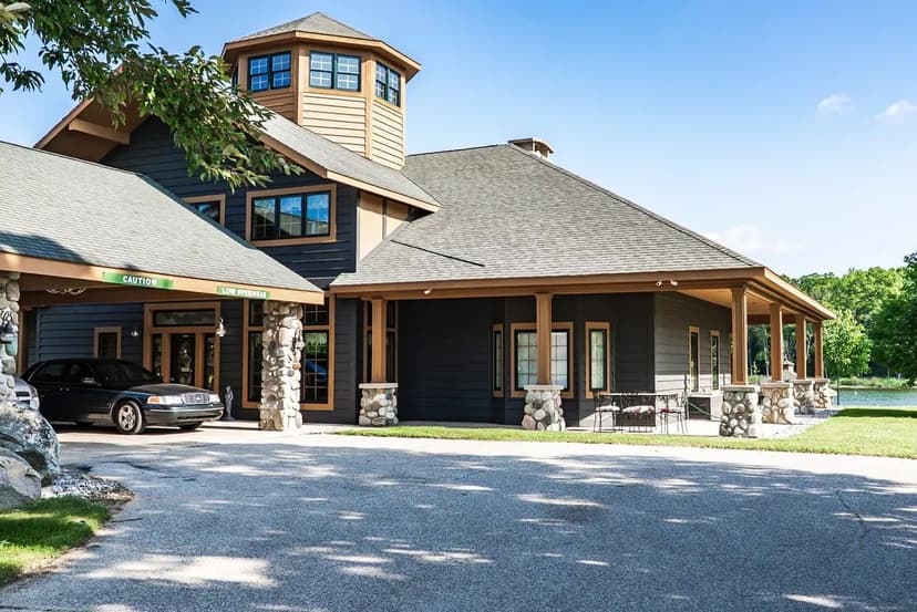 Skipperville Lodge / Newaygo County / 240 acres / Land & Lodge For Sale