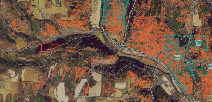 Cabin with Woodlands on 27 acres in Cameron NY 4902 McMaster Rd