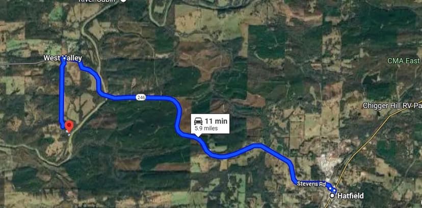 A Home on 2.2 Acres in Polk County, AR