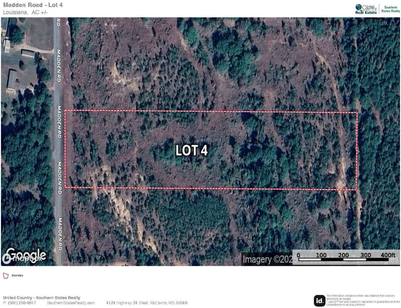 Vacant Land For Sale Ruston, Louisiana - Lot 4
