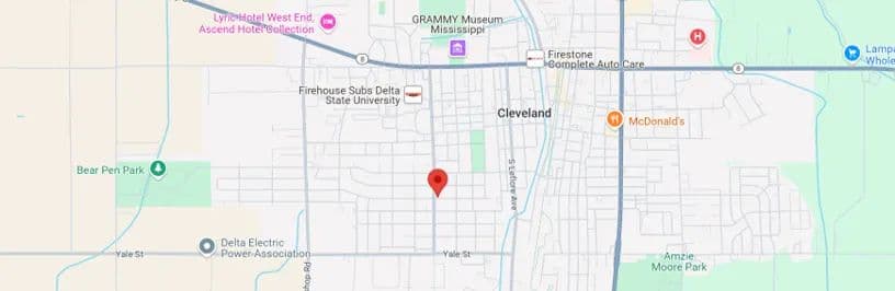 Home in Bolivar County at 609 S. Fifth Avenue in Cleveland, MS