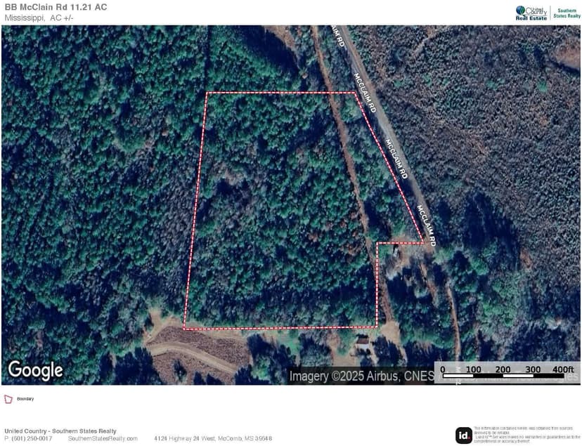 Small Hunting Tract FOR SALE in Amite County, MS