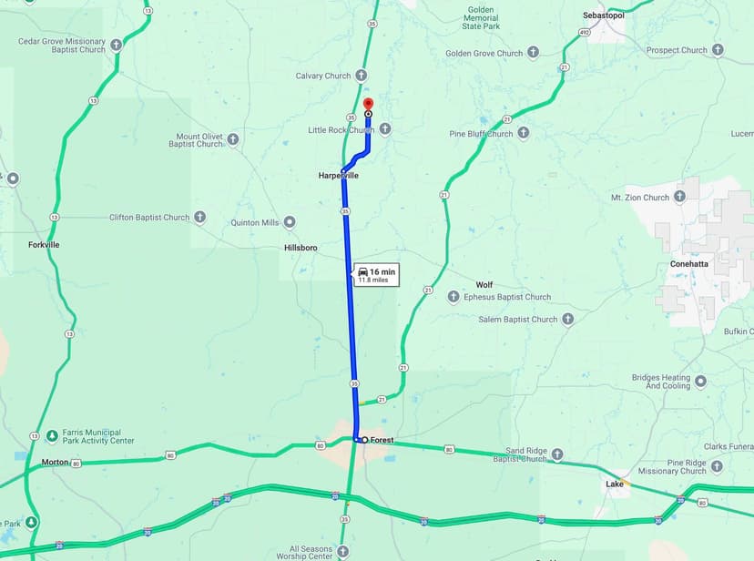 110 Acres in Scott County, MS