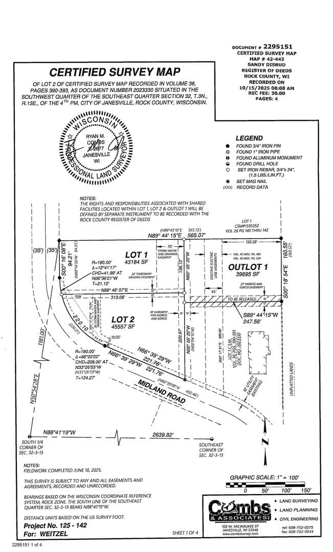 Vacant Land (0-10 Acres) in Janesville - Janesville, Wisconsin, 53546