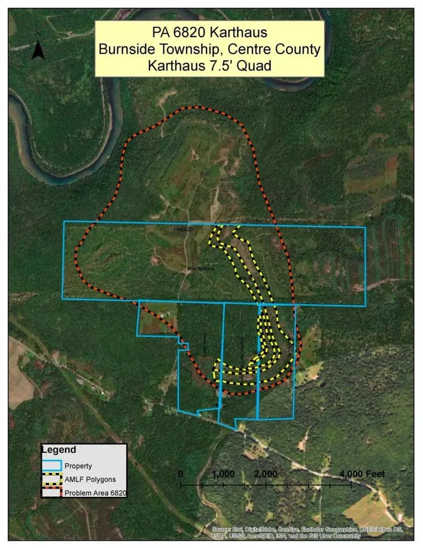 Pa 879 - Karthaus - Centre - 53.53 +/- Acres