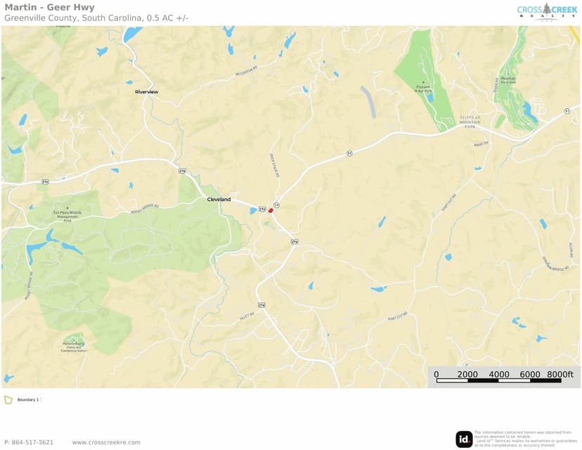 Commercial Opportunity on Geer Highway in Cleveland, SC