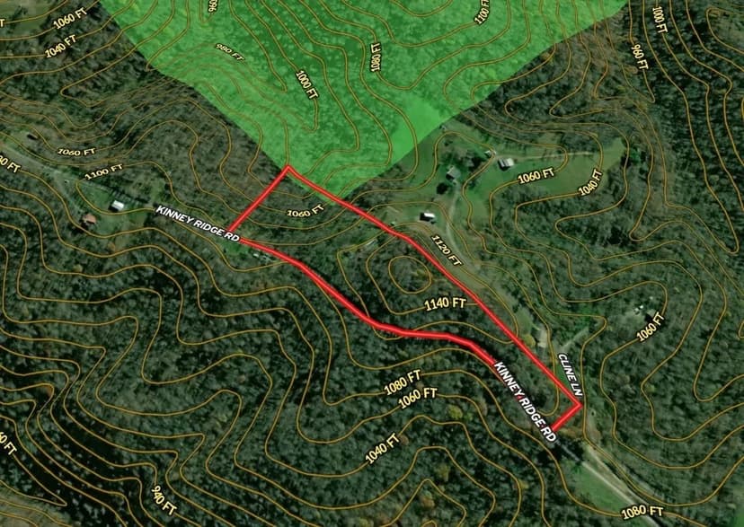 Kinney Ridge Rd - 10 acres