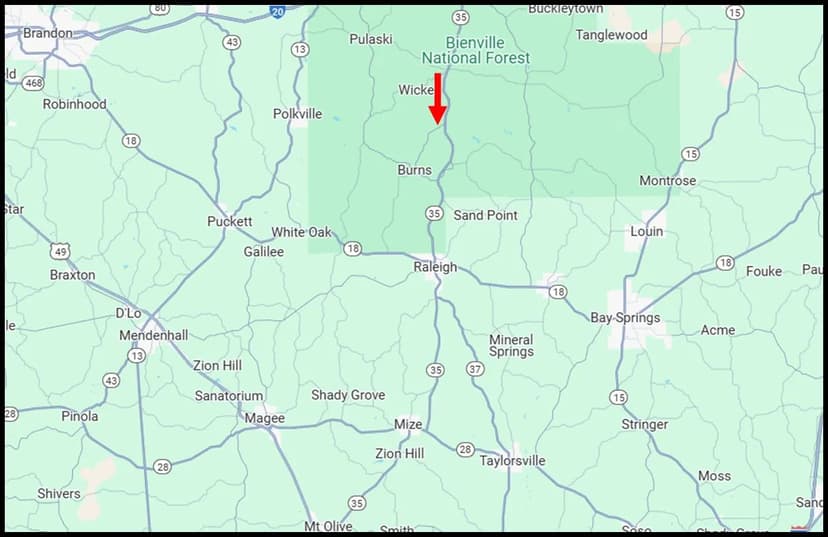 437 Acre Cattle Ranch in Smith County at 768 Scr 32 A in Forest, MS