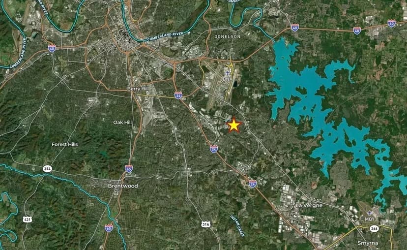 Incredible Nashville Development Opportunity! 20 Acres Near Percy Priest Lake