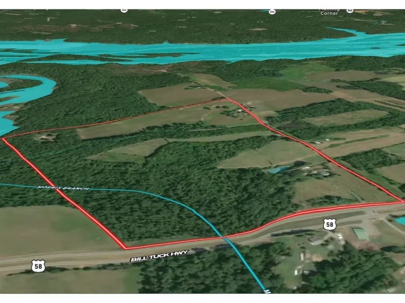 River's Edge: 89+/- Acre Farm with Farmhouse, Pond, and River Access