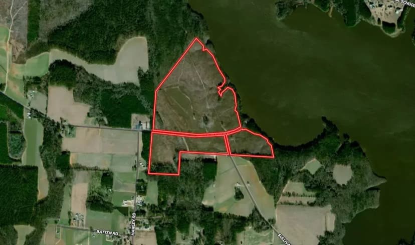 UNDER CONTRACT!!  130.09 Acres of Waterfront Residential, Recreational Timberland For Sale in Wilson County NC!