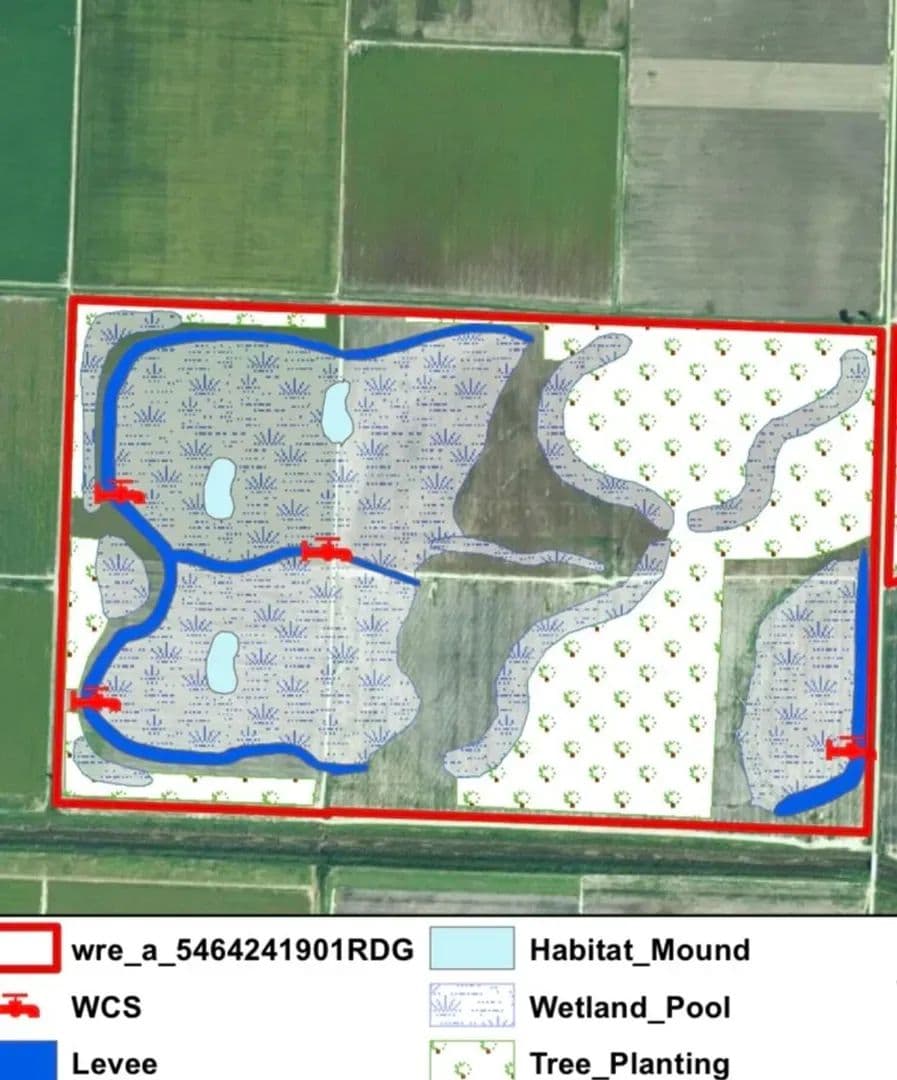 234.5+- acres WRP waterfowl property Southern MO in Portageville, Missouri - photo 37