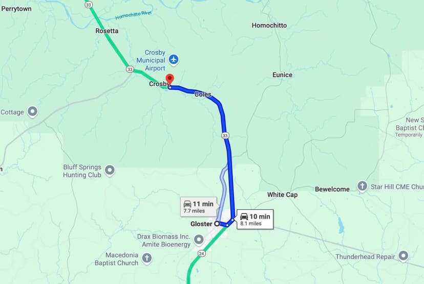 68 Acres in Amite County, MS