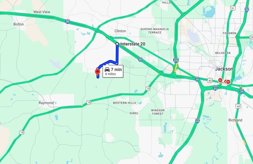 Home on 1 Acre in Hinds County, MS