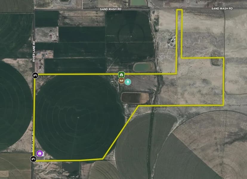 116-Acre Pivot and Feedlot in Garfield County, UT