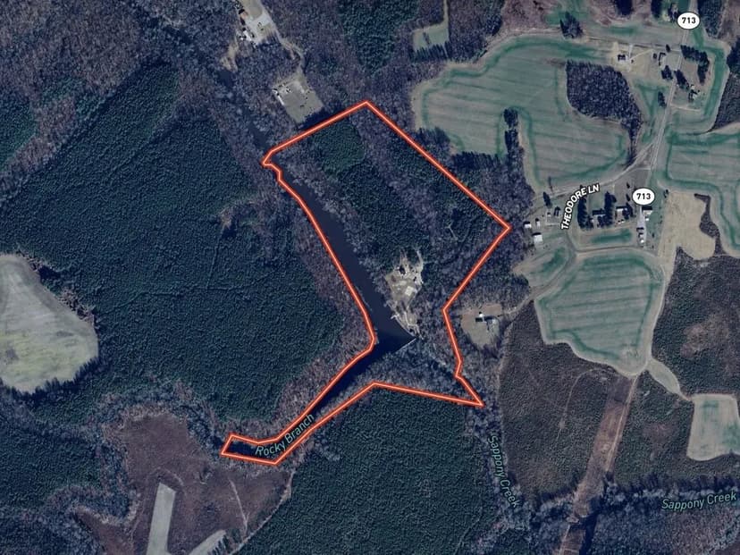 UNDER CONTRACT!!  44 acres of Commercial and Recreational Land for Sale in Sussex County VA!
