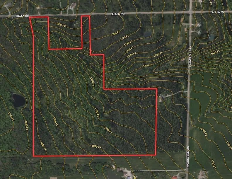 59 acres Hunting Land and Recreational Land with Owner Financing in East Concord NY Allen Road
