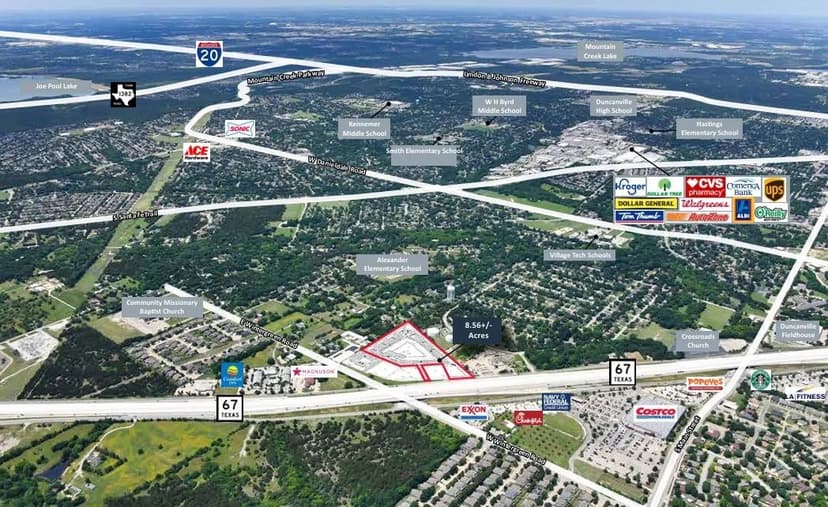 PRICE REDUCED - Zoned 55+ Active Adult Development Site | Cedar Hill, TX