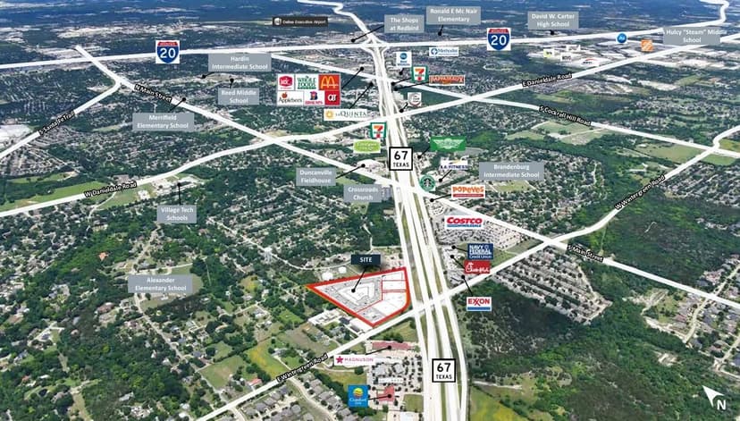ZONED 13.77+/- ACRE DEVELOPMENT SITE (DIVISIBLE)