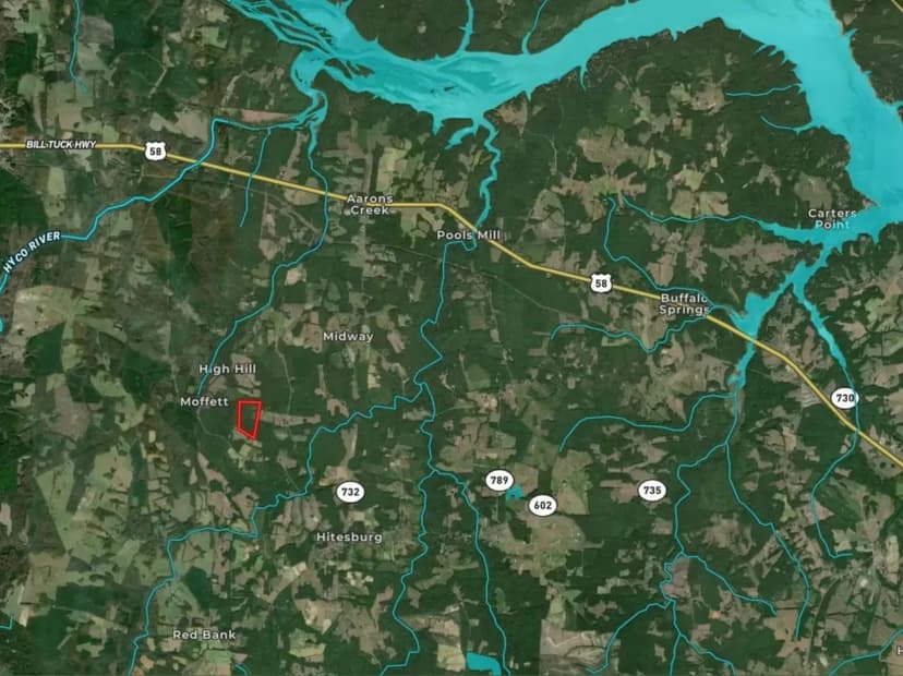 The Back Forty-One: 41+/- Wooded Acres with Cabin in Halifax County, VA