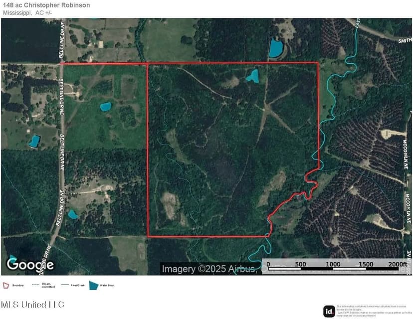 148 Acre Timberland Hunting Homesite Lincoln County, MS