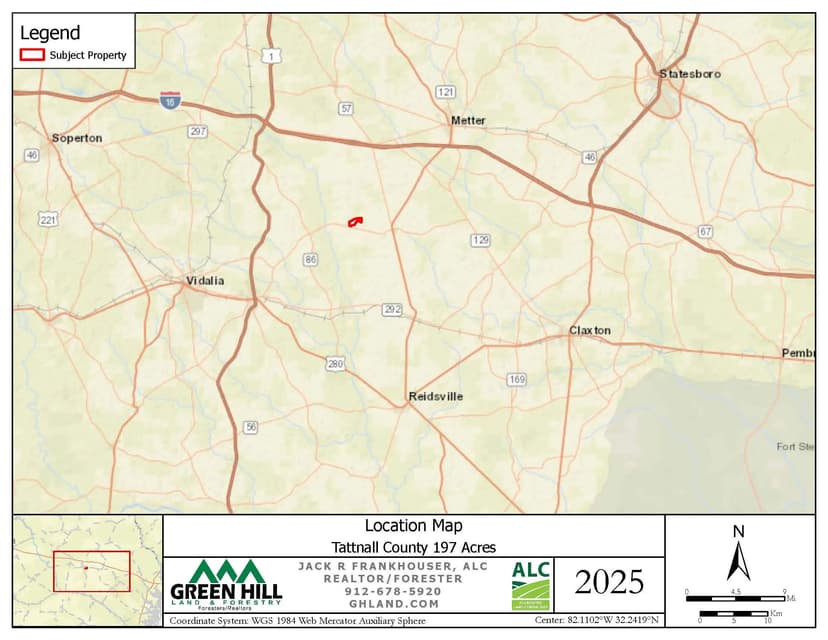 Moxley Farm - 197 Acres Tattnall County, GA