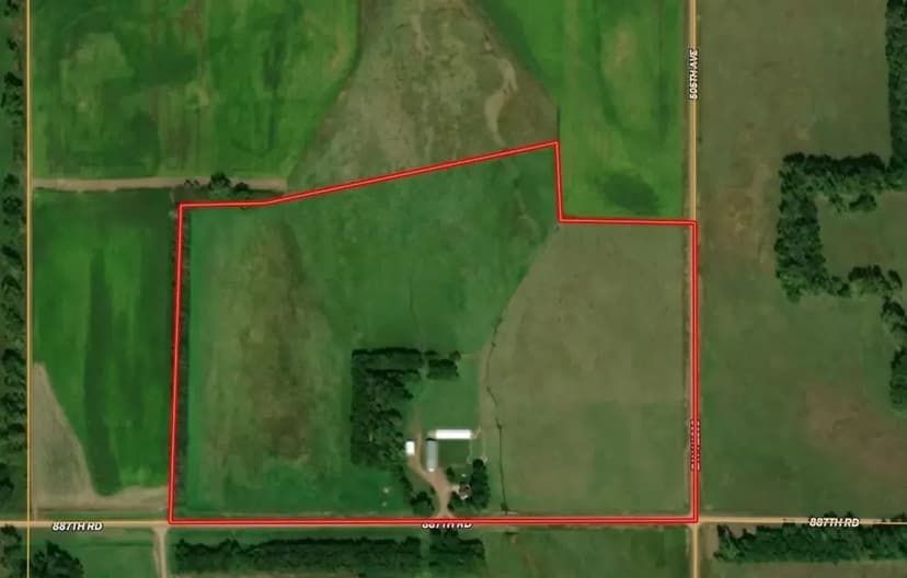 59.58 Acres+/- with Building Site - 50480 887 Rd - Lynch, Nebraska