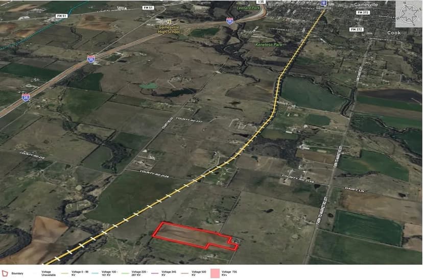 Gainesville TX undeveloped land for sale