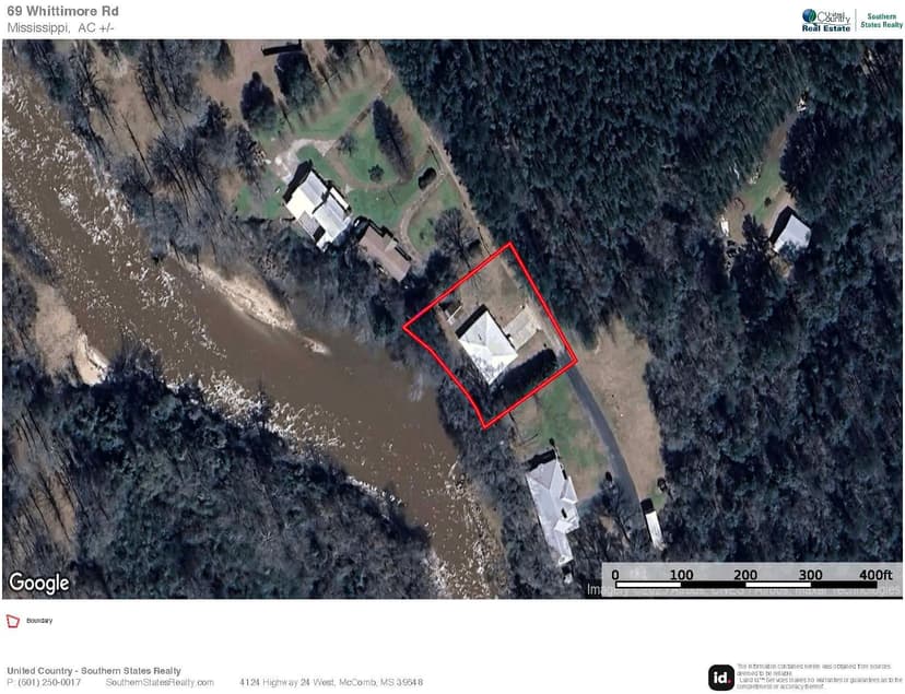 Waterfront Home for Sale on the Bogue Chitto River 