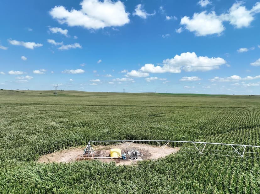 319.96 +/- Irrigated Farmland Acres in Sherman County, NE