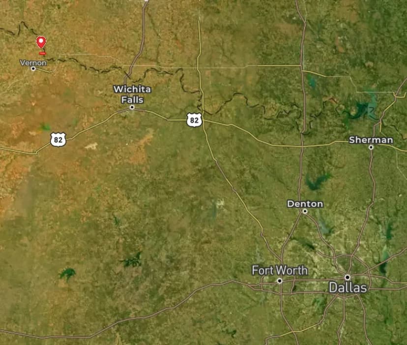 725-Acre Red River Ranch in Wilbarger County, Texas